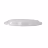 (300 pcs) Food Lidding Tray Polypropylene - 183mm - Round - Transparent