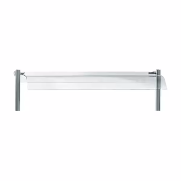 Support de verre KOPENHAGEN - courbé - 1061x400x23mm - compatible avec BVI800-6 & BVI800 - Supports de verre BVI800-GH2 ou BVI800-GH6 vendus séparément