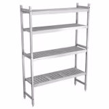 Aluminium Base Shelf - 1190x460mm - Load capacity: 450kg