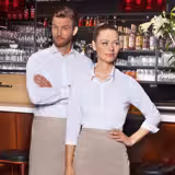 (6 pièces) KARLOWSKY | Tablier de bistrot Basic - Sable