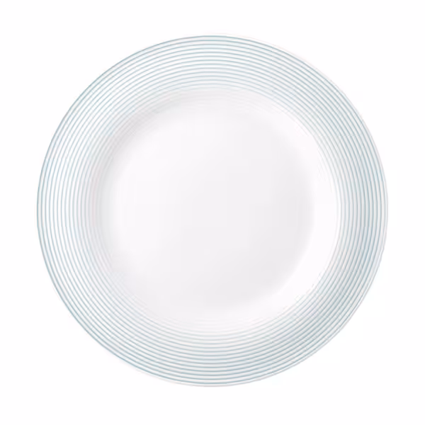 (6 adet) SELTMANN WEIDEN | Tabak - düz - Ø 260 mm - Kutup mavisi