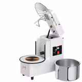 Pétrin à spirale - 42L / 38kg - cuve amovible & tête relevable - minuterie - 400V