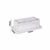 (6 st) Förvaringslock - för GN 1/3‑bricka - GN 1/3 - Polykarbonat - 325x176 mm - Höjd: 105 mm