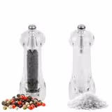(6 pieces) PEUGEOT | TOUL - Salt & Pepper Mill - Acrylic - Height: 160mm