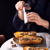 PEUGEOT | DAMAN - Nutmeg mill - Stainless steel/acrylic - Height: 150mm