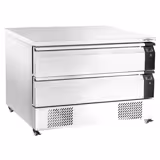Commercial Undercounter Fridge Freezer - Dual Temperature [-22 to +8°C] - 1230mm - 2 Drawer - 3x GN 1/1
