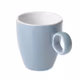 (6 pcs) BART | Espresso Cup Colour Cafe - 65ml - Light Blue