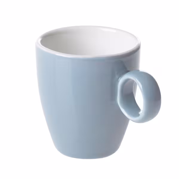 (6 stuks) BART COLOUR CAFE - Espressokopje - 65ml - Hellblauw