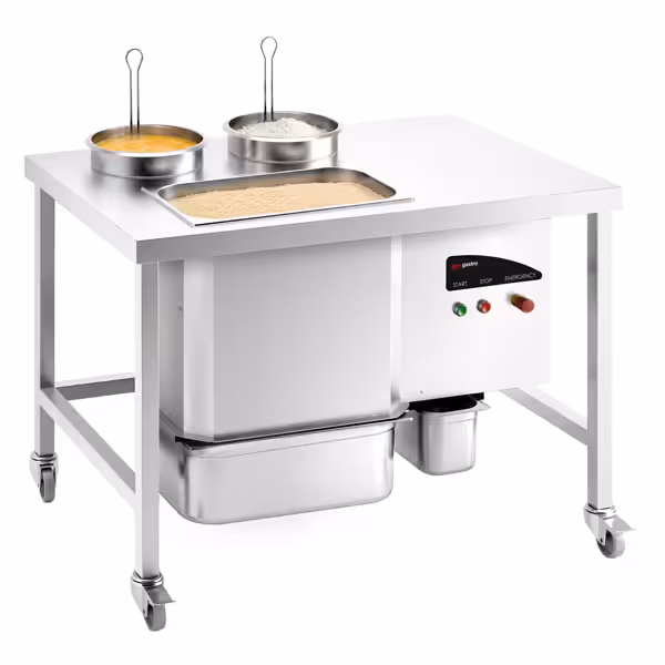 Panierstation für Hähnchen - 1130mm - 5 kg/min