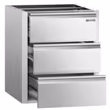 Schubladenblock mit 3 Schubladen PREMIUM - Unterbaumodul 400x660mm