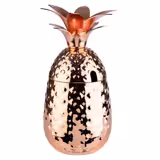 (6 pcs) Coffee Mug PINEAPPLE - 500ml - Copper - with Lid