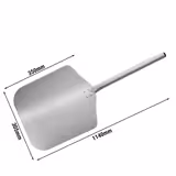 Commercial Pizza Peel - Aluminium - 305 x 350 mm – 1140 mm Total – Extra-light