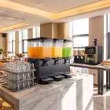 Italhűtő és adagoló - 3 x 18 l - 700 W - fekete - tartozék: csepegtető tálca