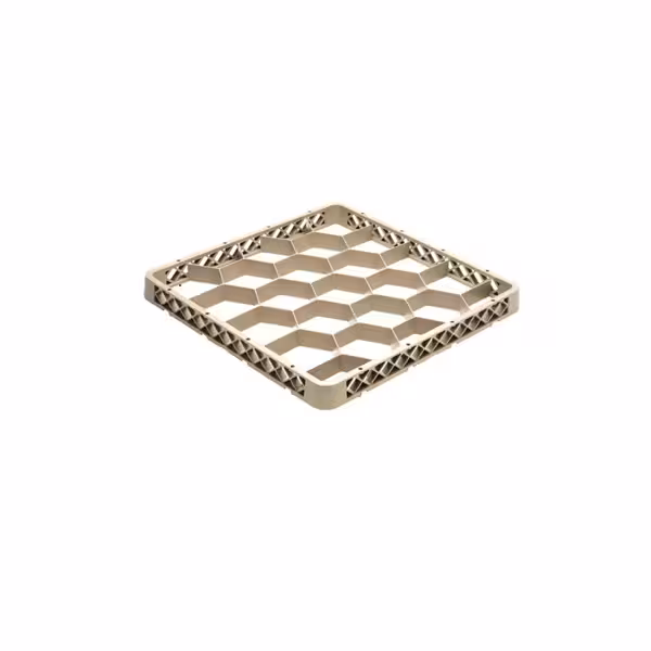 Rehausse de casier à verres 1/1 - Rack-Max Trg - 500x500x40mm - 20 compartiments