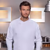 KARLOWSKY | Chemise de cuisine à manches longues - Blanc - Taille : XS