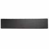 (6 Stück) Naturschieferplatte - 470x100mm - Schwarz