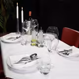 (50 pcs) Damask Square Tablecloth Porto - 80x80cm - White - Sateen Weave