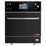 Speedofen - 3,5 kW - Schwarz - inkl. Pizzablech, Korb, Antihaft-Blech | 80% schnelleres Garen