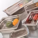 Stainless Steel Gastronorm Pan GN 1/3 - perforated - Depth: 100mm
