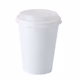 (1000 Stück) Pappbecher - 300ml - Ø 90mm - Weiß