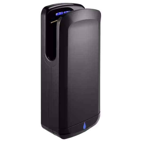 Commercial Automatic Hand Dryer with Sensor & UV Light – Black