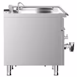 Cazan de fierbere pe gaz - 150 litri - 20 kW - încălzire indirectă - cu racord la apă