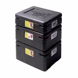 (26 sztuk) THERMO FUTURE BOX | Pojemnik termiczny MINI – 3 litry – czarny