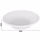 (24 adet) Ramekin (Sos Kasesi) - ZEN - Melamin - 30ml - Ø80mm - Beyaz