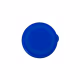(100 pezzi) THERMO FUTURE BOX | Coperchio in silicone per vassoio per contorno - 300ml - Rotondo - Blu