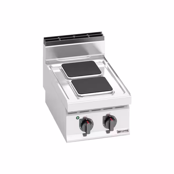 Kuchnia elektryczna - 5,2kW - 2 płyty kwadratowe 300x300mm