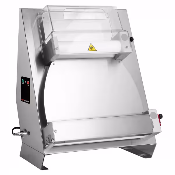 Pizzadeegroller - voor 400mm pizzadeeg - deegdikte 0,5 tot 5,5mm