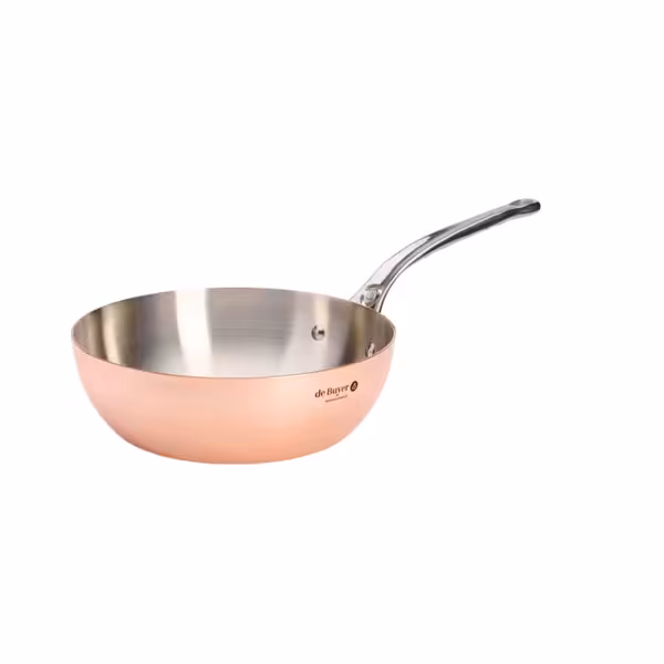 DE KOPER | PRIMA MATERA - Braadpan - Ø 200mm - conisch
