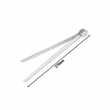 (4 pcs) Barbecue tongs - Length: 270mm - Stainless steel