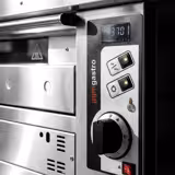 Gas Deck Pizza Oven - Single Deck - 9 - Ø 33cm (13") - 230V Single Phase - Mechanical Controls - up to 370°C