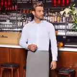 (6 Stück) KARLOWSKY | Bistroschürze Basic - Basaltgrau