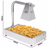 Isıtma Köprüsü Infrared Isıtıcı Lamba ile 1 - 400x285mm - 290W - GN 1/2 için