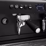 Commercial Espresso Machine Compact - 2 Group - Multi-boiler - with Touchscreen - Separate Temperature Control - Pre-infusion System & 2 Steam Wands - Black