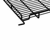 Grille plastifiée - Noir - compatible avec vitrine panoramique PVNR400N