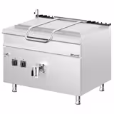 A gas Marmitta professionale / Pentola industriale - 250l - 30kW - Riscaldamento indiretto - con allacciamento idrico
