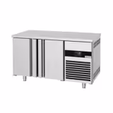 Hűtött munkaasztal PREMIUM - 1550x800 mm - GN 1/1 - 390 liter - ventilációs - 2 ajtóval