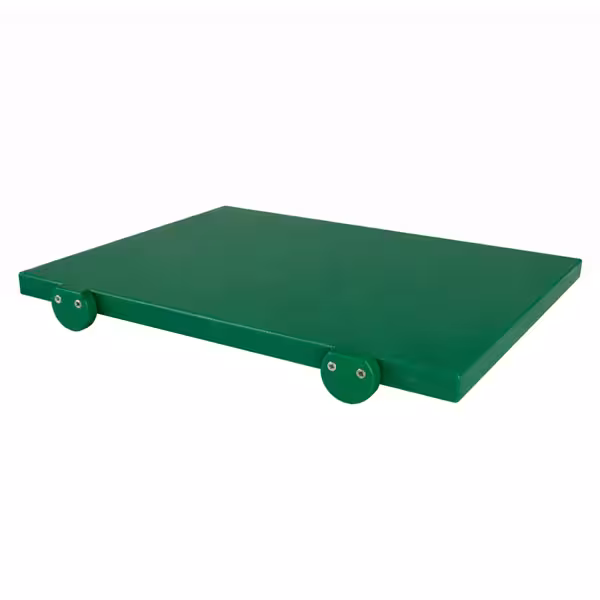 Antislip snijplank - 600x400mm - Dikte: 20mm - HACCP-conform - Polyethyleen - Groen