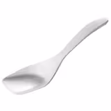 (6 pcs) Serving Spoon PREMIUM - Length: 265mm - Melamine - White