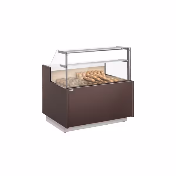 Banco pane non refrigerato - 1370x990mm - con 2 ripiani