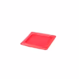 (6 pièces) CAMBRO | SafeTrak - Couvercle en polypropylène GN 1/6 - Rouge