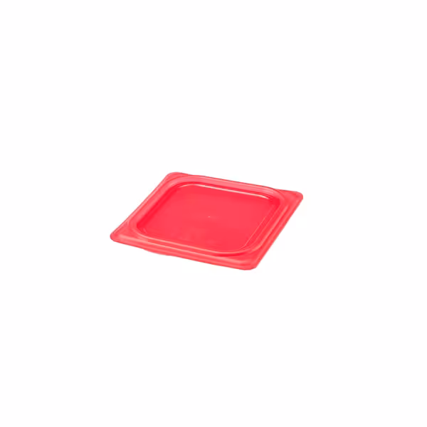 (6 stuks) CAMBRO | SafeTrak - Polypropyleen deksel GN 1/6 - Rood
