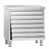 Laatikkokaappi PREMIUM 7 laatikolla pizzataikinapalloja varten - 700x500mm