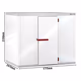 Vriescel - 1775x2475mm - 6,99m³