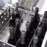 Porte-bouteilles pour comptoirs à bière
