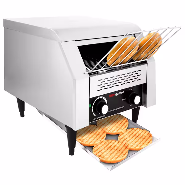 Doorloop broodrooster - 2,2 kW - 300-350 toasts/uur