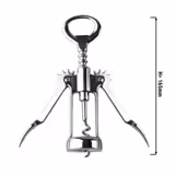 (12 Stück) Korkenzieher - Bar Professional - 150mm - silber